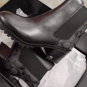 Coach booties